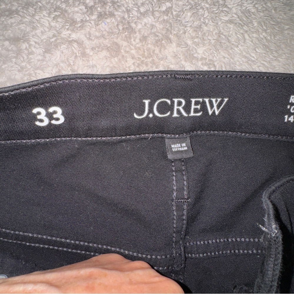 J. Crew Straight Black Women’s Jeans Size 33 - Picture 3 of 5